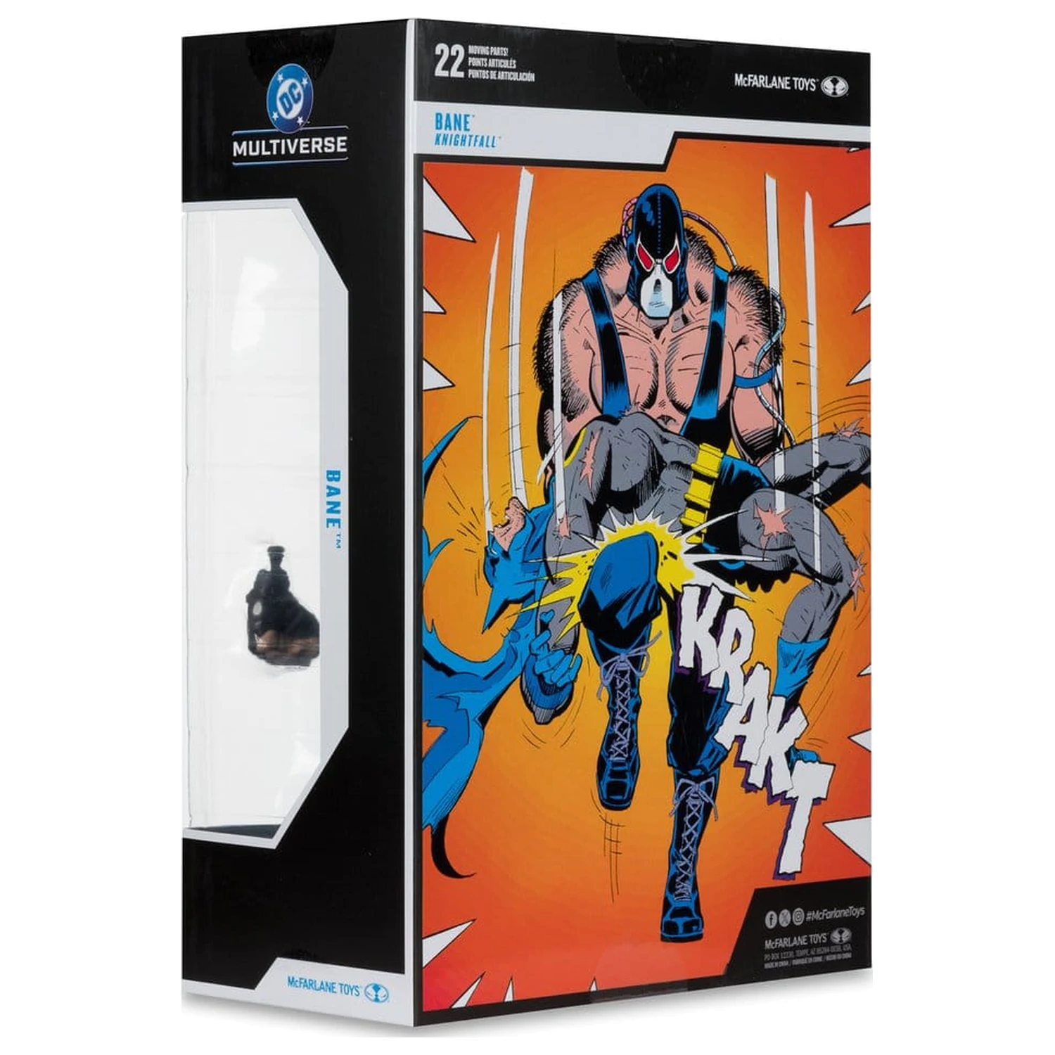 DC Multiverse Mega Figurka Akcji Bane (Knightfall) (Gold Label) 24 cm zdjęcie produktu