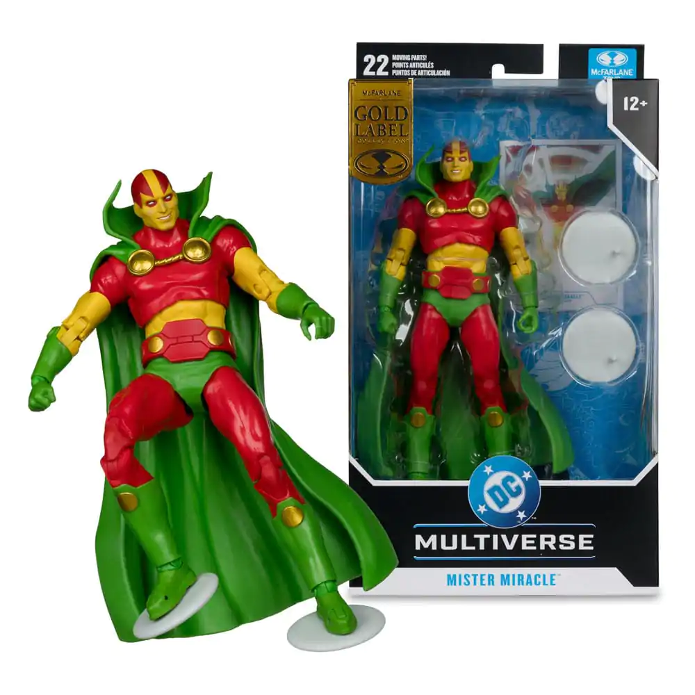 DC Multiverse Figurka Akcji Mister Miracle (New Gods) (Gold Label) 18 cm zdjęcie produktu