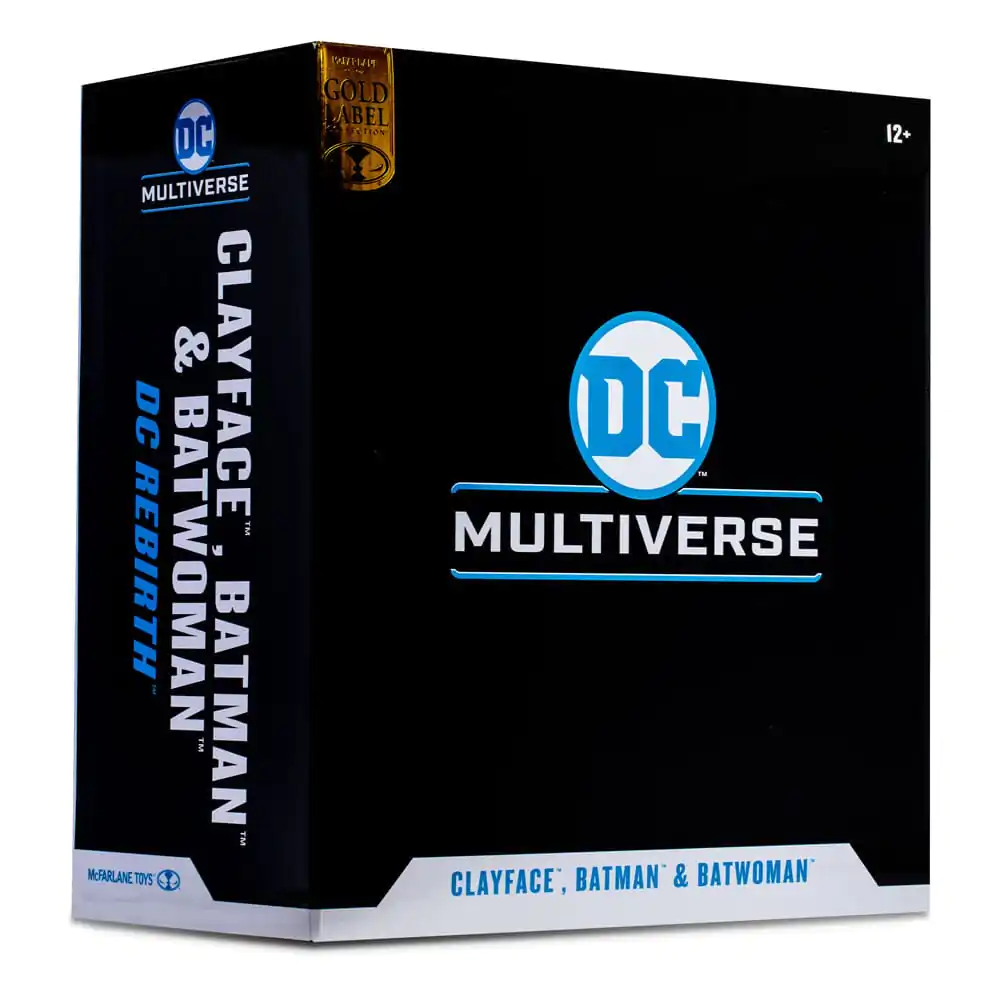 DC Multiverse Figurki Akcji Multipack Clayface, Batman & Batwoman (DC Rebirth) (Gold Label) 18 cm zdjęcie produktu