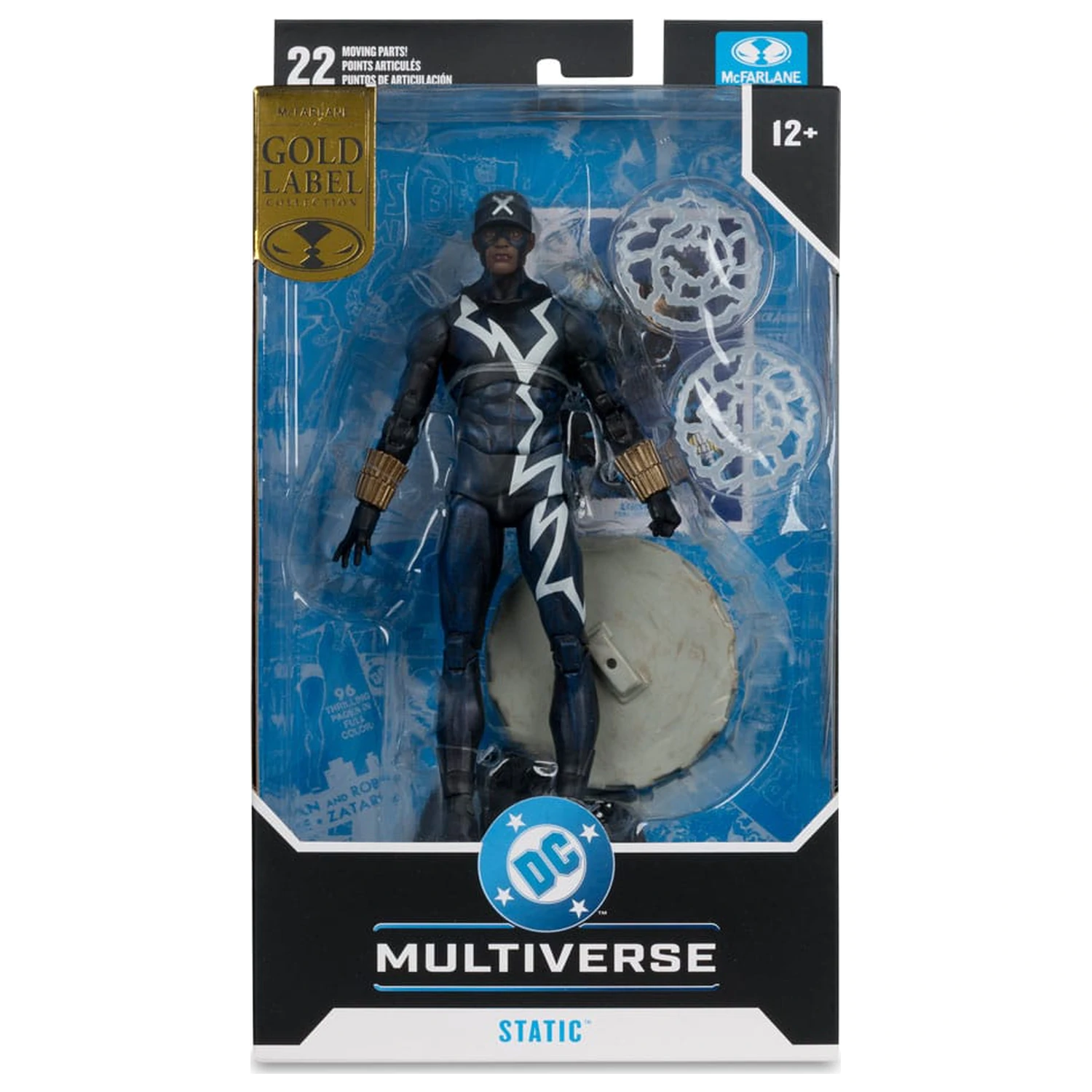 DC Multiverse Figurka Static Shock (Trial by Fire) (Gold Label) 18 cm zdjęcie produktu