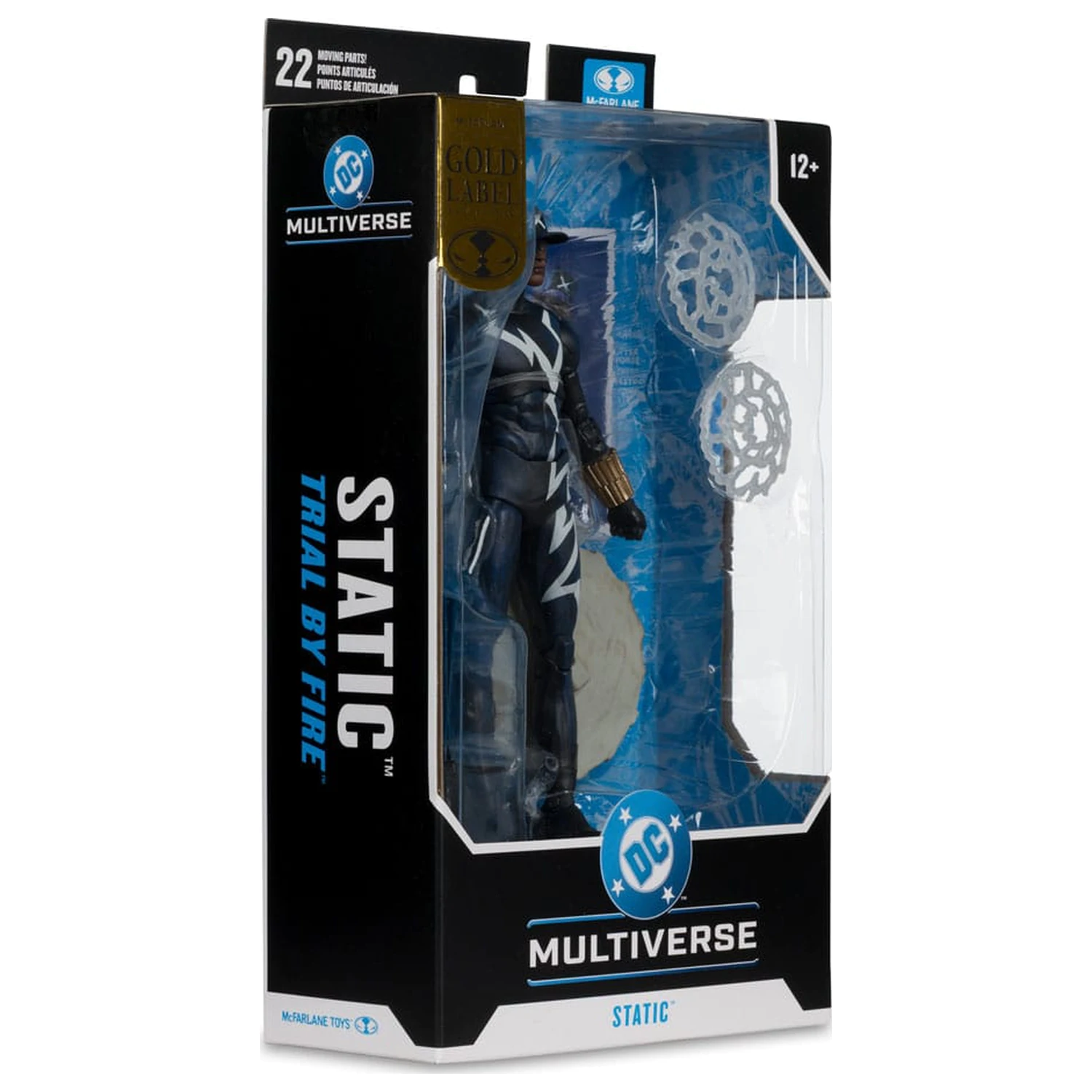 DC Multiverse Figurka Static Shock (Trial by Fire) (Gold Label) 18 cm zdjęcie produktu