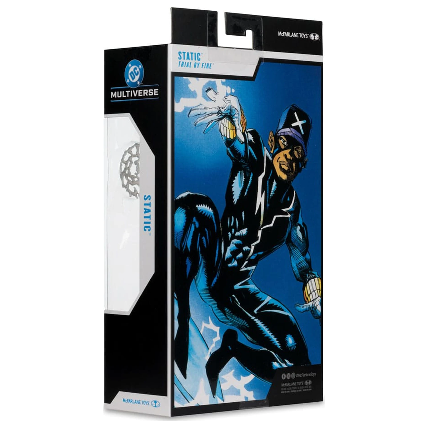 DC Multiverse Figurka Static Shock (Trial by Fire) (Gold Label) 18 cm zdjęcie produktu