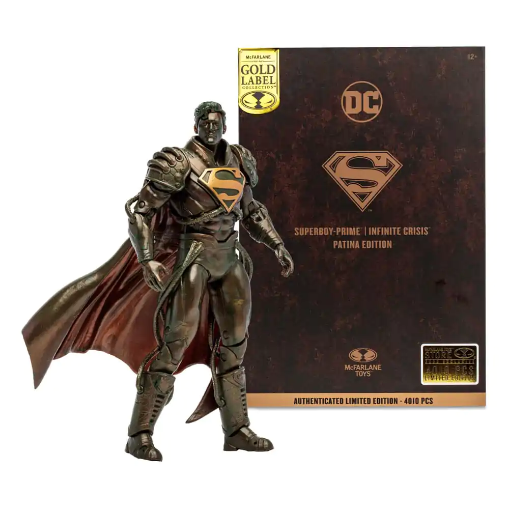 Figurka Akcji DC Multiverse Superboy Prime (Patyna) (Gold Label) 18 cm zdjęcie produktu