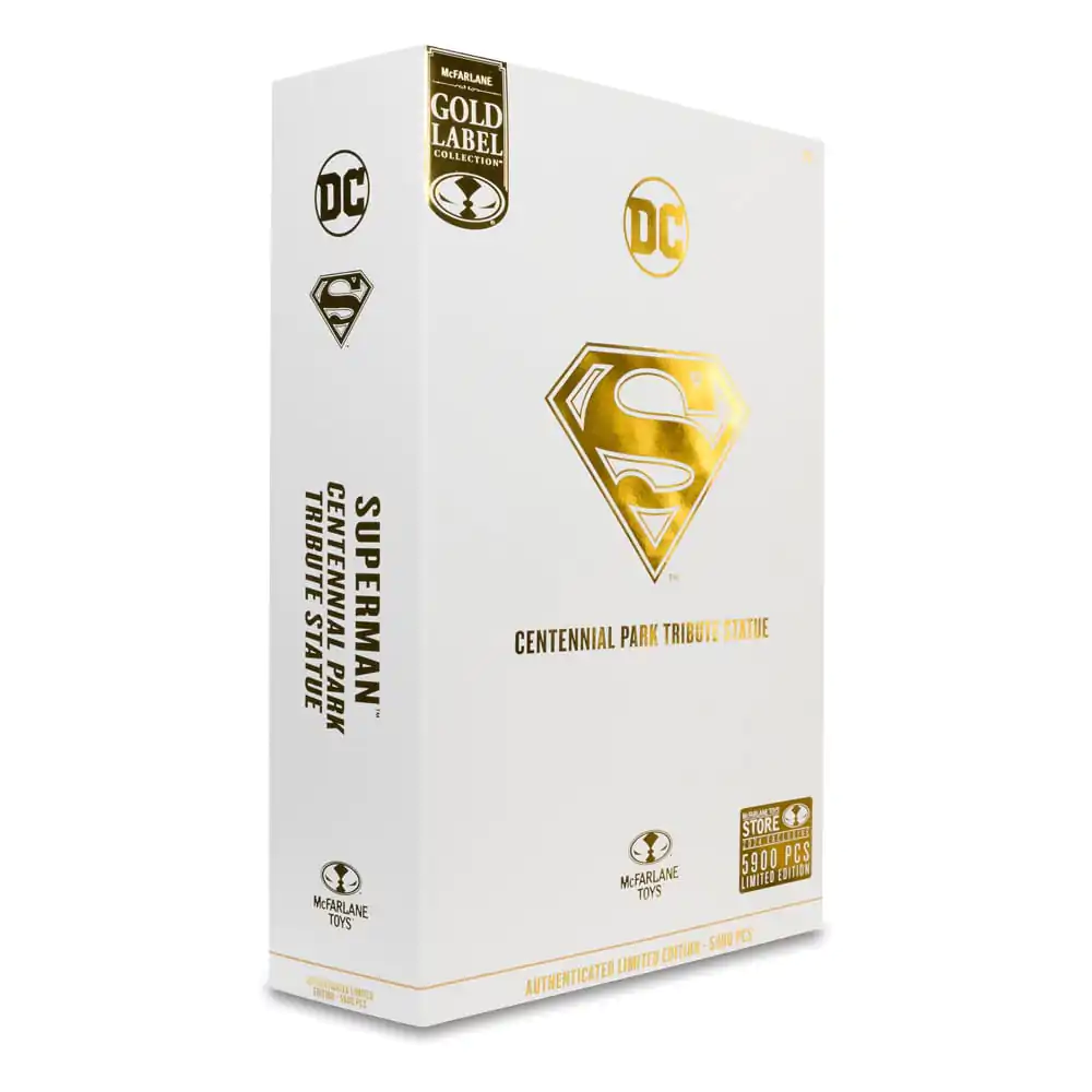 Figurka Akcji DC Multiverse Superman (Centennial Park Tribute Statue) Gold Label 18 cm zdjęcie produktu