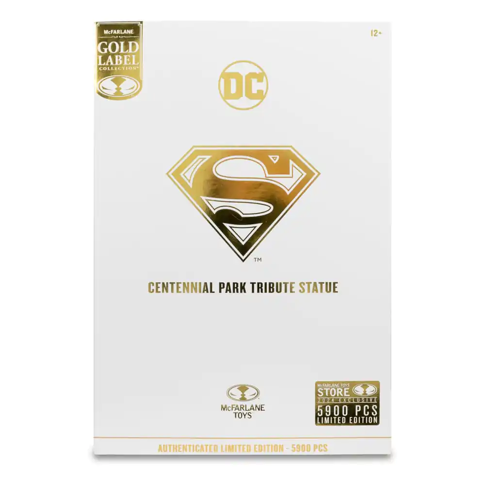Figurka Akcji DC Multiverse Superman (Centennial Park Tribute Statue) Gold Label 18 cm zdjęcie produktu