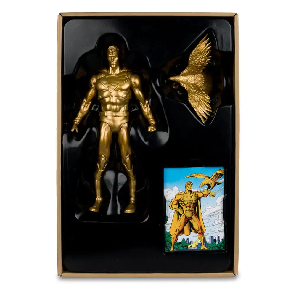 Figurka Akcji DC Multiverse Superman (Centennial Park Tribute Statue) Gold Label 18 cm zdjęcie produktu