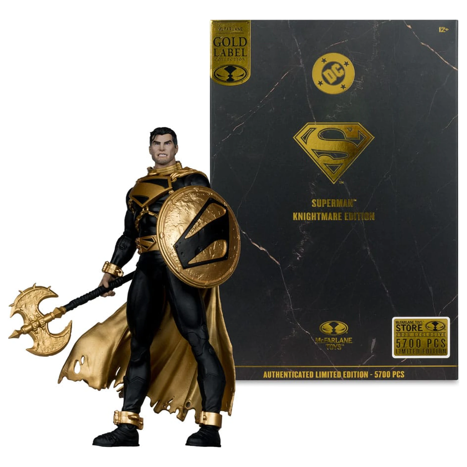 DC Multiverse Figurka akcji Superman (Future State) (Knightmare) (Gold Label) 18 cm zdjęcie produktu