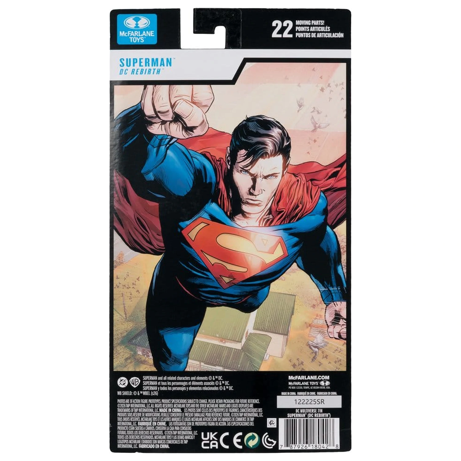 DC Multiverse Figurka Superman (Rebirth) (Blister Card) 18 cm zdjęcie produktu