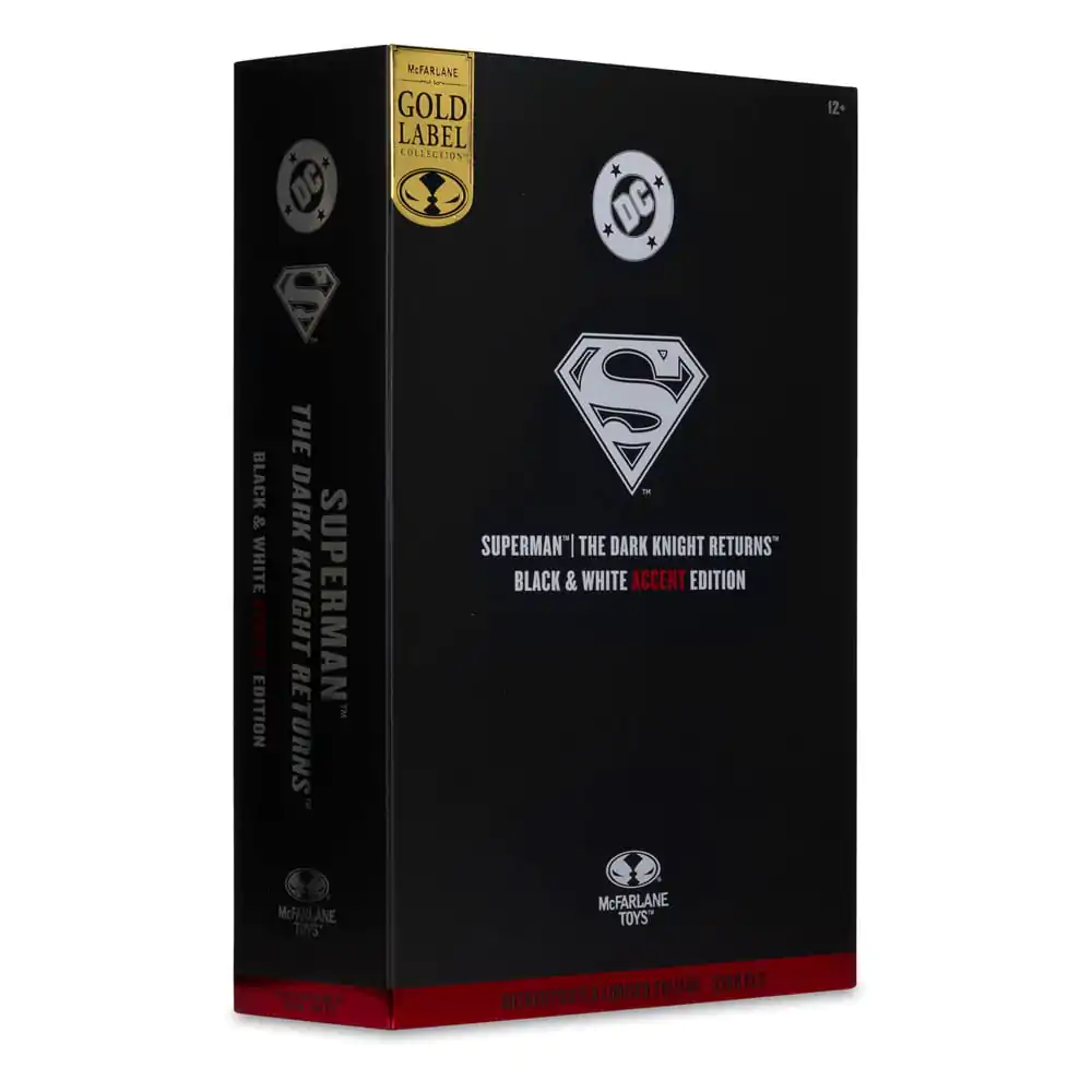 DC Multiverse Figurka Akcji Superman (The Dark Knight Returns) (Black & White Accent Edition) (Gold Label) 18 cm zdjęcie produktu