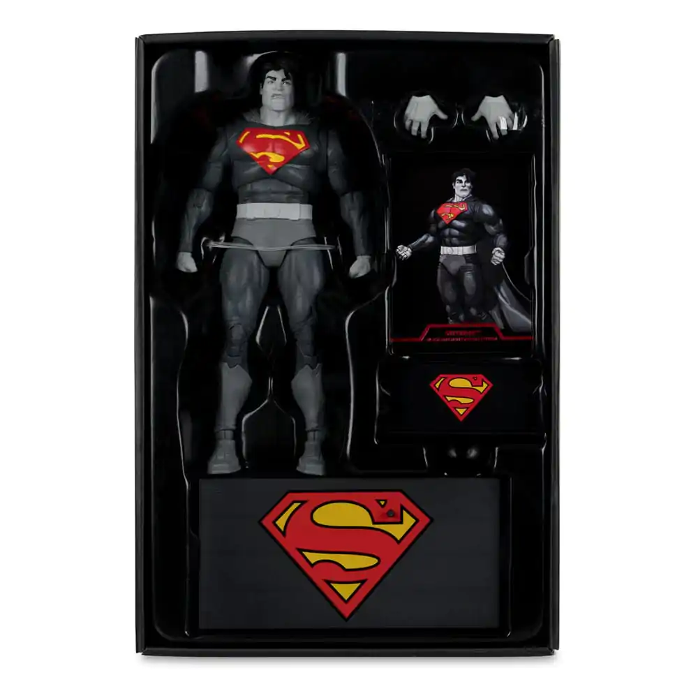 DC Multiverse Figurka Akcji Superman (The Dark Knight Returns) (Black & White Accent Edition) (Gold Label) 18 cm zdjęcie produktu