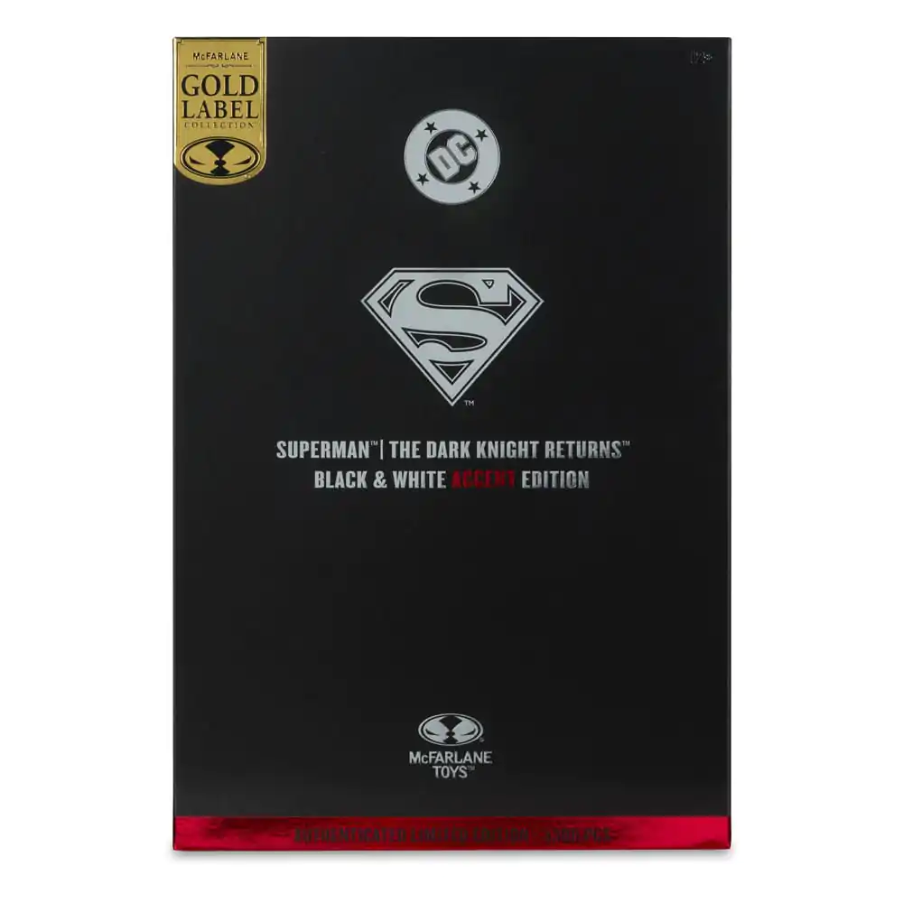 DC Multiverse Figurka Akcji Superman (The Dark Knight Returns) (Black & White Accent Edition) (Gold Label) 18 cm zdjęcie produktu