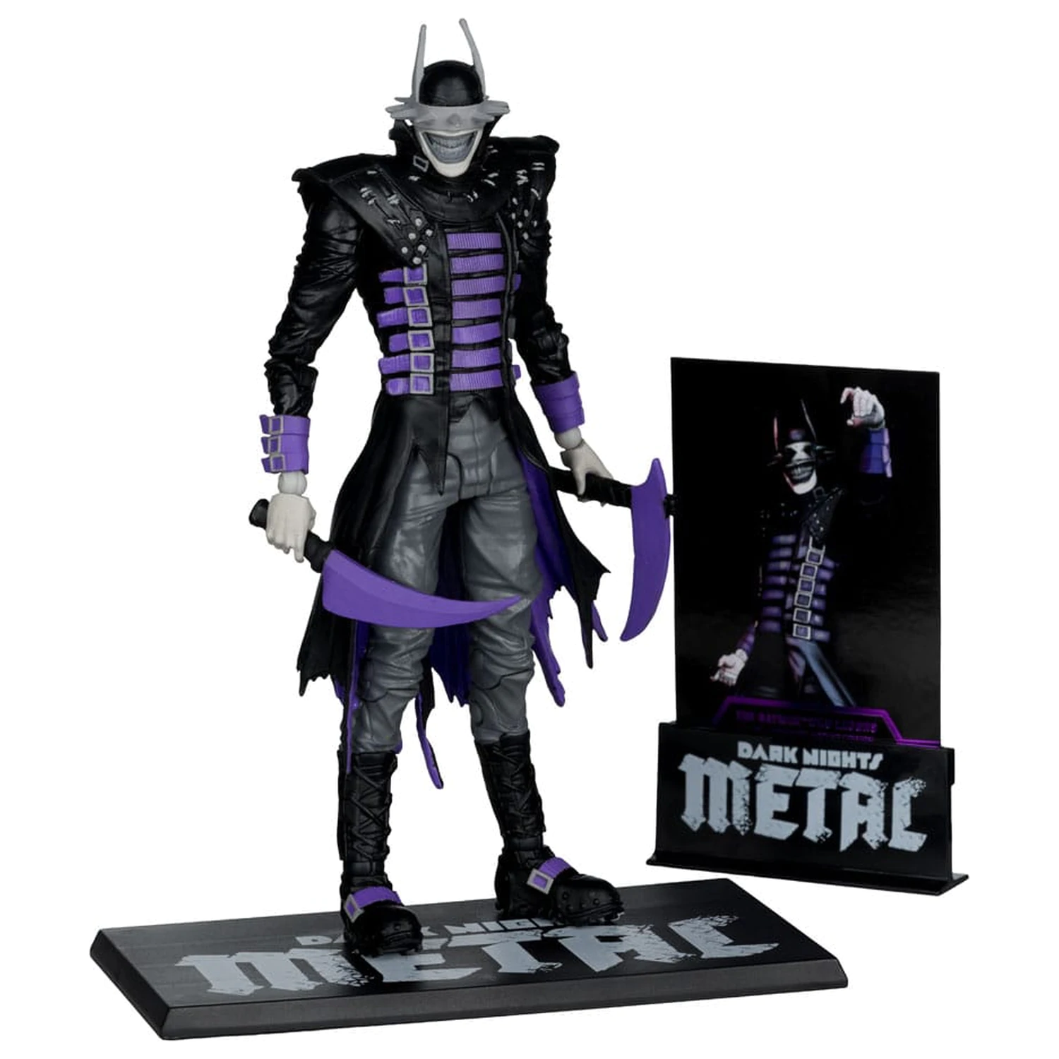 DC Multiverse figurka akcji The Batman Who Laughs (B&W with accent) (Gold Label) 18 cm zdjęcie produktu