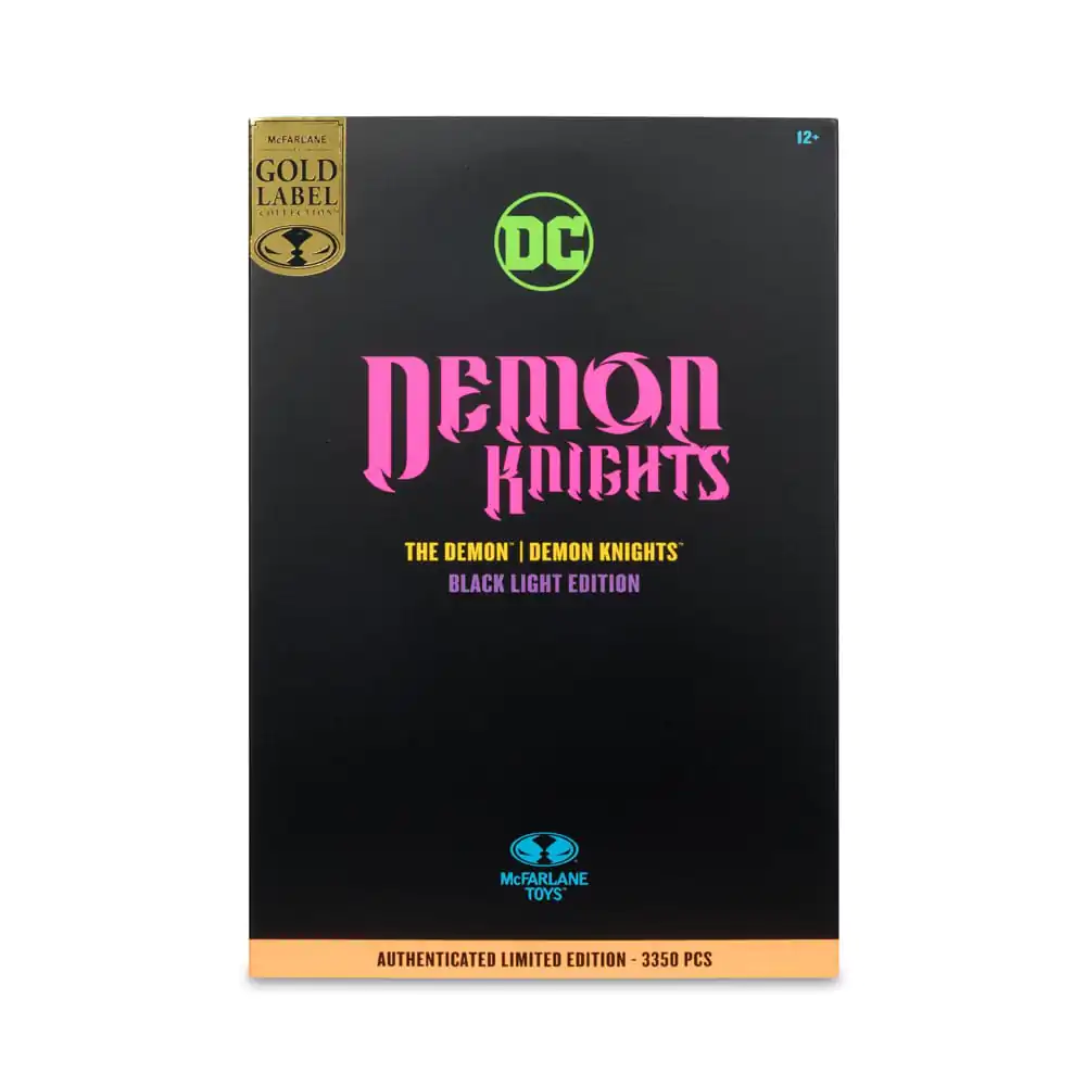 DC Multiverse Figurka akcji The Demon (Demon Knights) Black Light Edition (Gold Label) 18 cm zdjęcie produktu