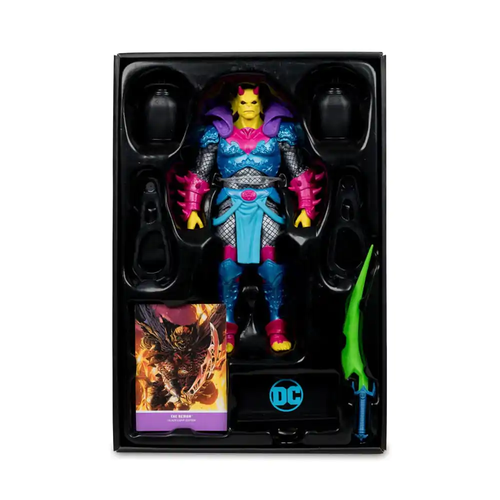 DC Multiverse Figurka akcji The Demon (Demon Knights) Black Light Edition (Gold Label) 18 cm zdjęcie produktu