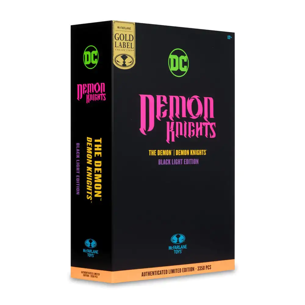 DC Multiverse Figurka akcji The Demon (Demon Knights) Black Light Edition (Gold Label) 18 cm zdjęcie produktu