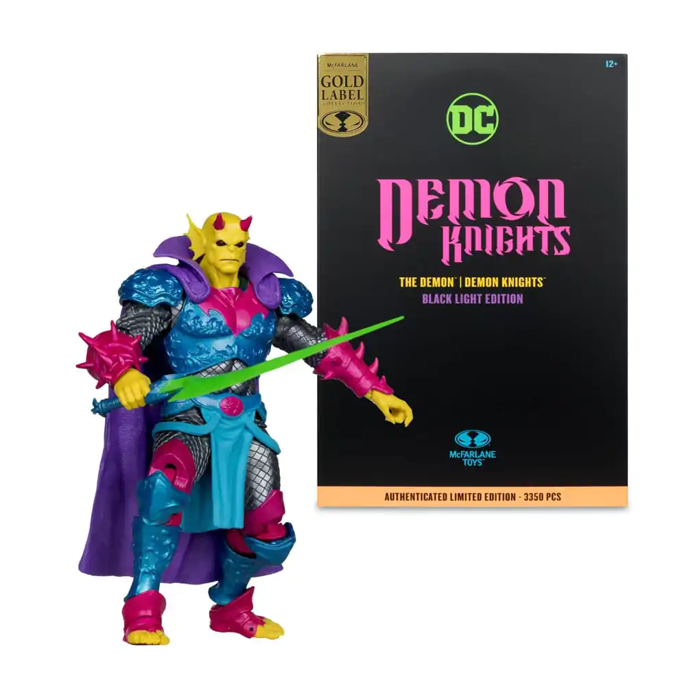 DC Multiverse Figurka akcji The Demon (Demon Knights) Black Light Edition (Gold Label) 18 cm zdjęcie produktu