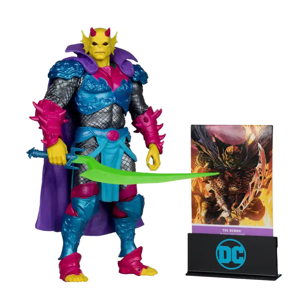 DC Multiverse Figurka akcji The Demon (Demon Knights) Black Light Edition (Gold Label) 18 cm zdjęcie produktu