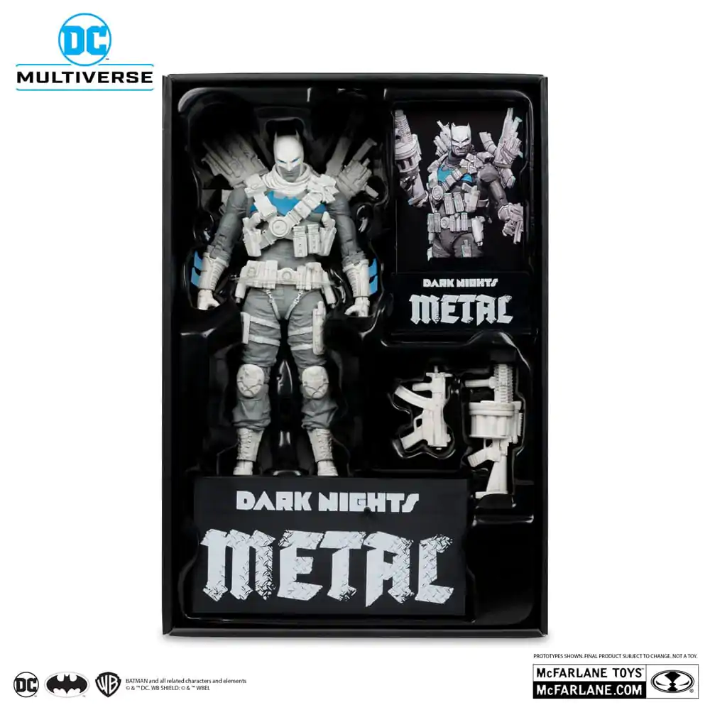 DC Multiverse Figurka Akcji The Grim Knight (Dark Nights Metal) (Black & White Accent Edition) (Gold Label) 18 cm zdjęcie produktu