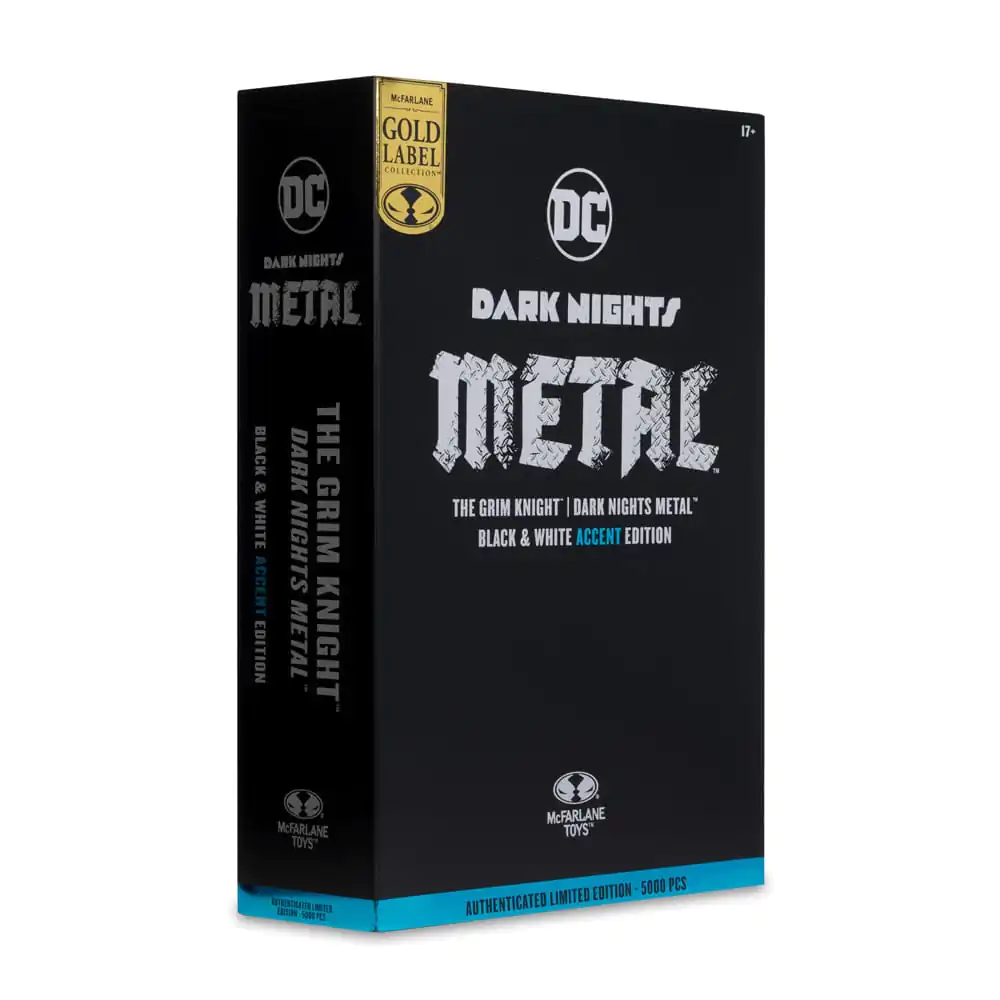 DC Multiverse Figurka Akcji The Grim Knight (Dark Nights Metal) (Black & White Accent Edition) (Gold Label) 18 cm zdjęcie produktu