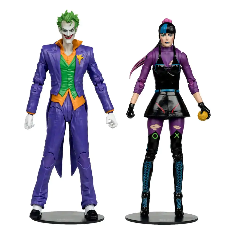 DC Multiverse Figurki Akcji Pack of 2 The Joker & Punchline 18 cm zdjęcie produktu