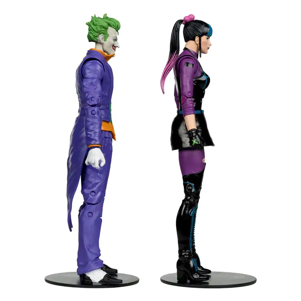 DC Multiverse Figurki Akcji Pack of 2 The Joker & Punchline 18 cm zdjęcie produktu