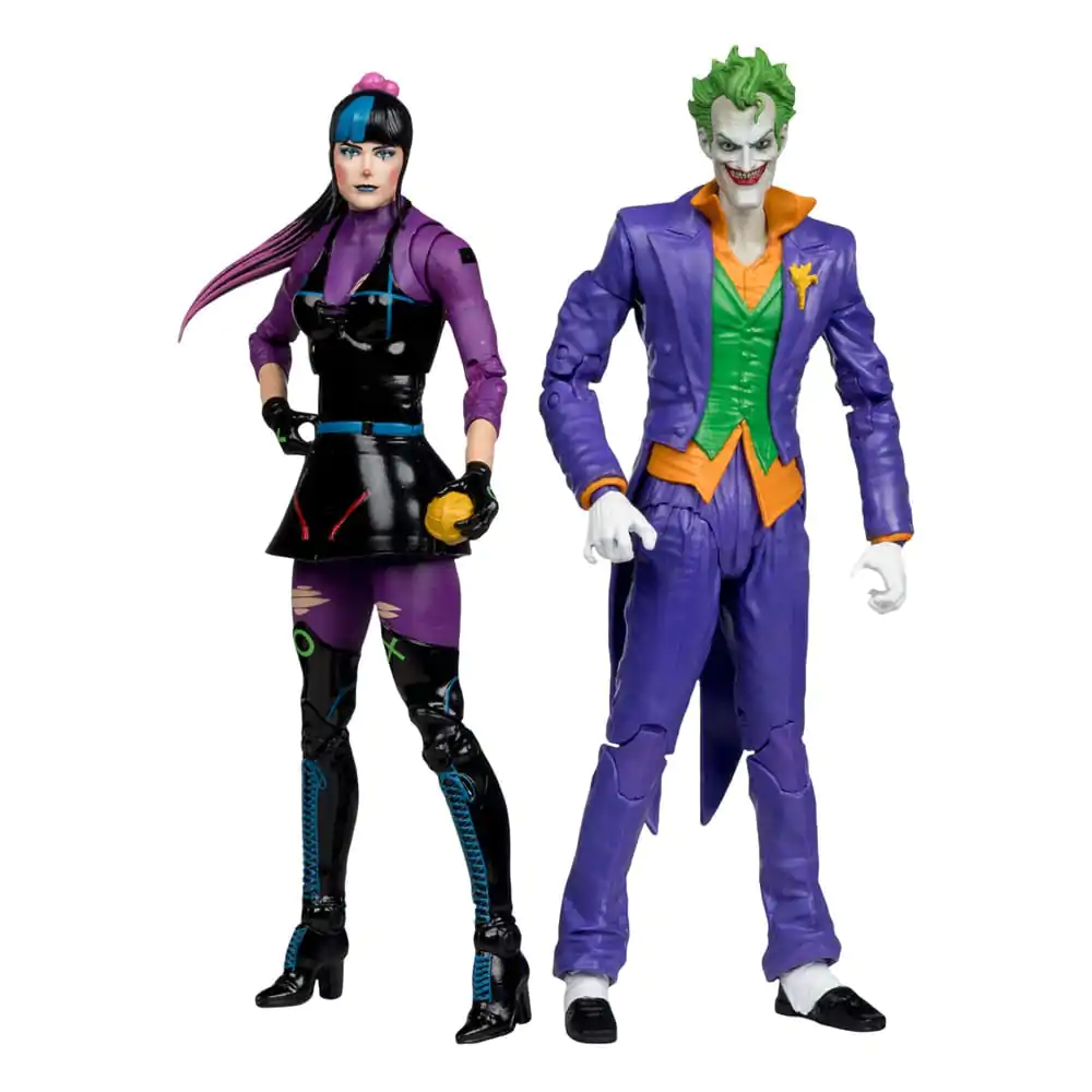 DC Multiverse Figurki Akcji Pack of 2 The Joker & Punchline 18 cm zdjęcie produktu