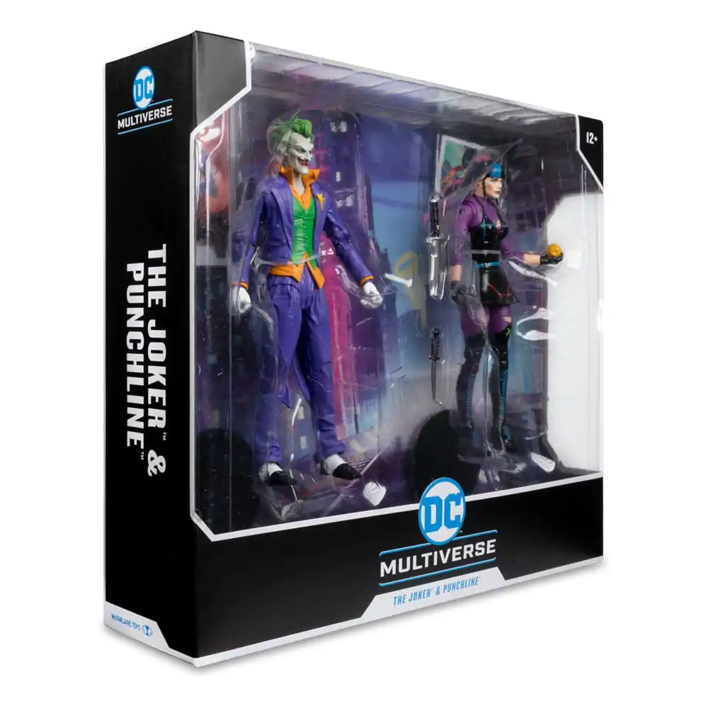 DC Multiverse Figurki Akcji Pack of 2 The Joker & Punchline 18 cm zdjęcie produktu