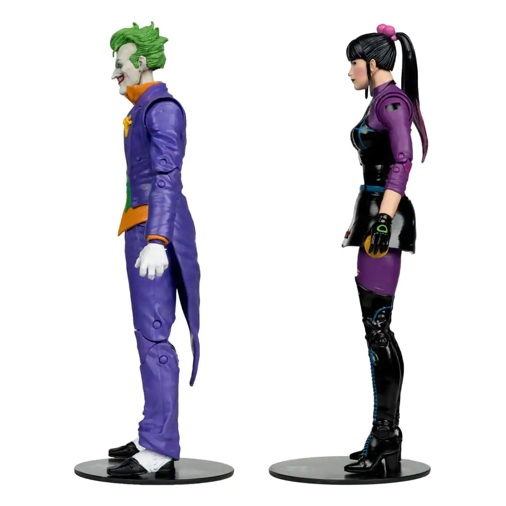 DC Multiverse Figurki Akcji Pack of 2 The Joker & Punchline 18 cm zdjęcie produktu