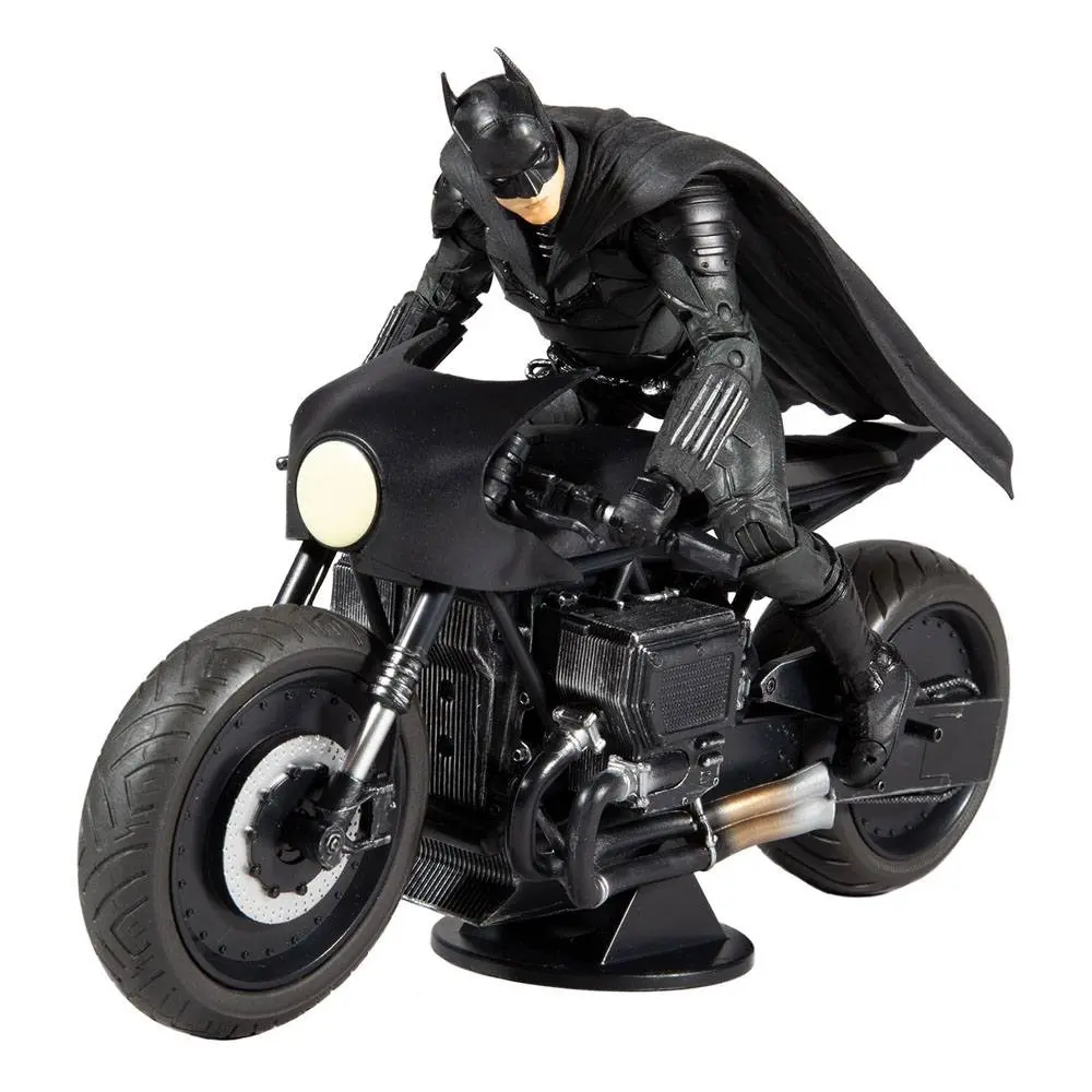 DC Multiverse Vehicles Batcycle The Batman (Film) zdjęcie produktu