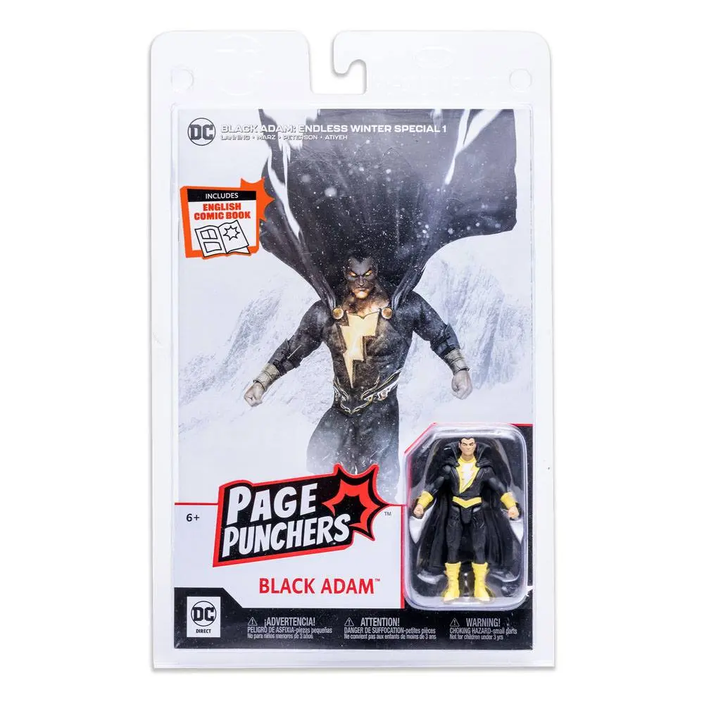 DC Page Punchers Figurka Akcji Black Adam (Endless Winter) 8 cm zdjęcie produktu