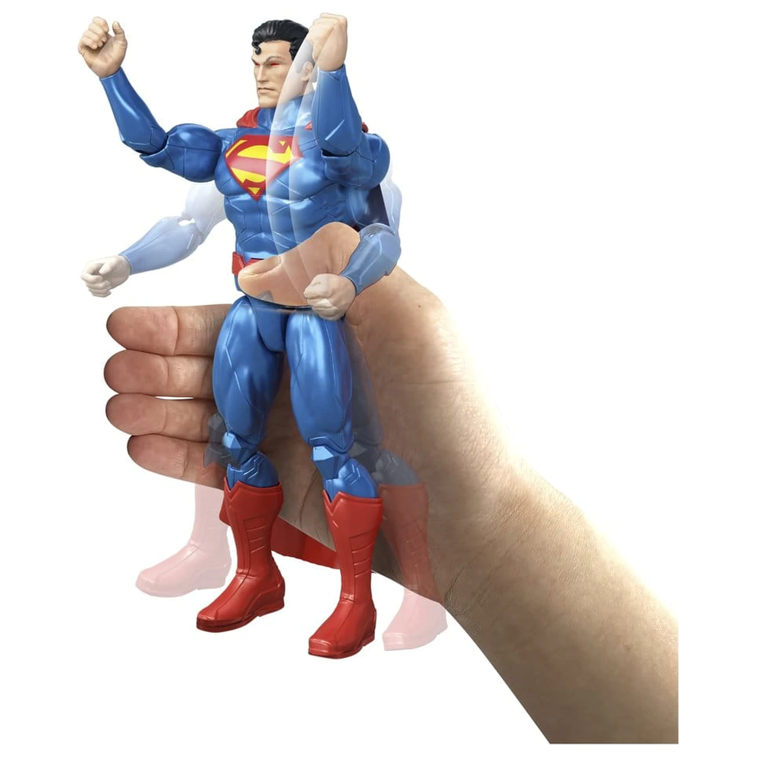 DC Premier Figurka Akcji z Dźwiękiem i Światłem Heat Vision Superman 16 cm zdjęcie produktu