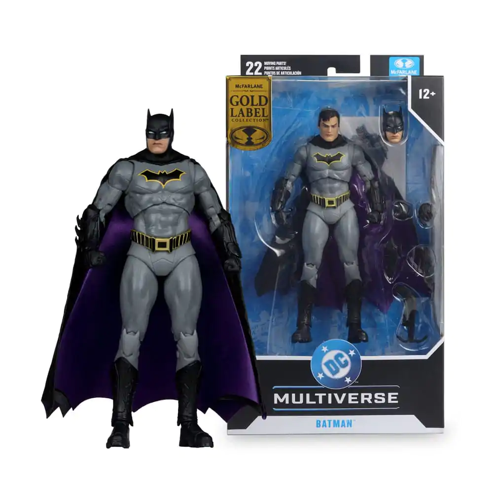 DC Rebirth DC Multiverse Figurka Akcji Batman (Gold Label) 18 cm zdjęcie produktu