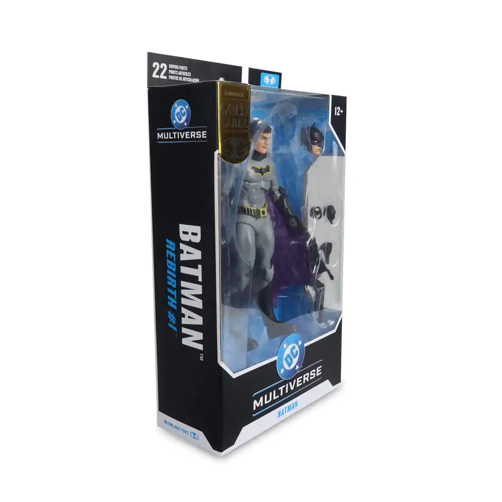 DC Rebirth DC Multiverse Figurka Akcji Batman (Gold Label) 18 cm zdjęcie produktu