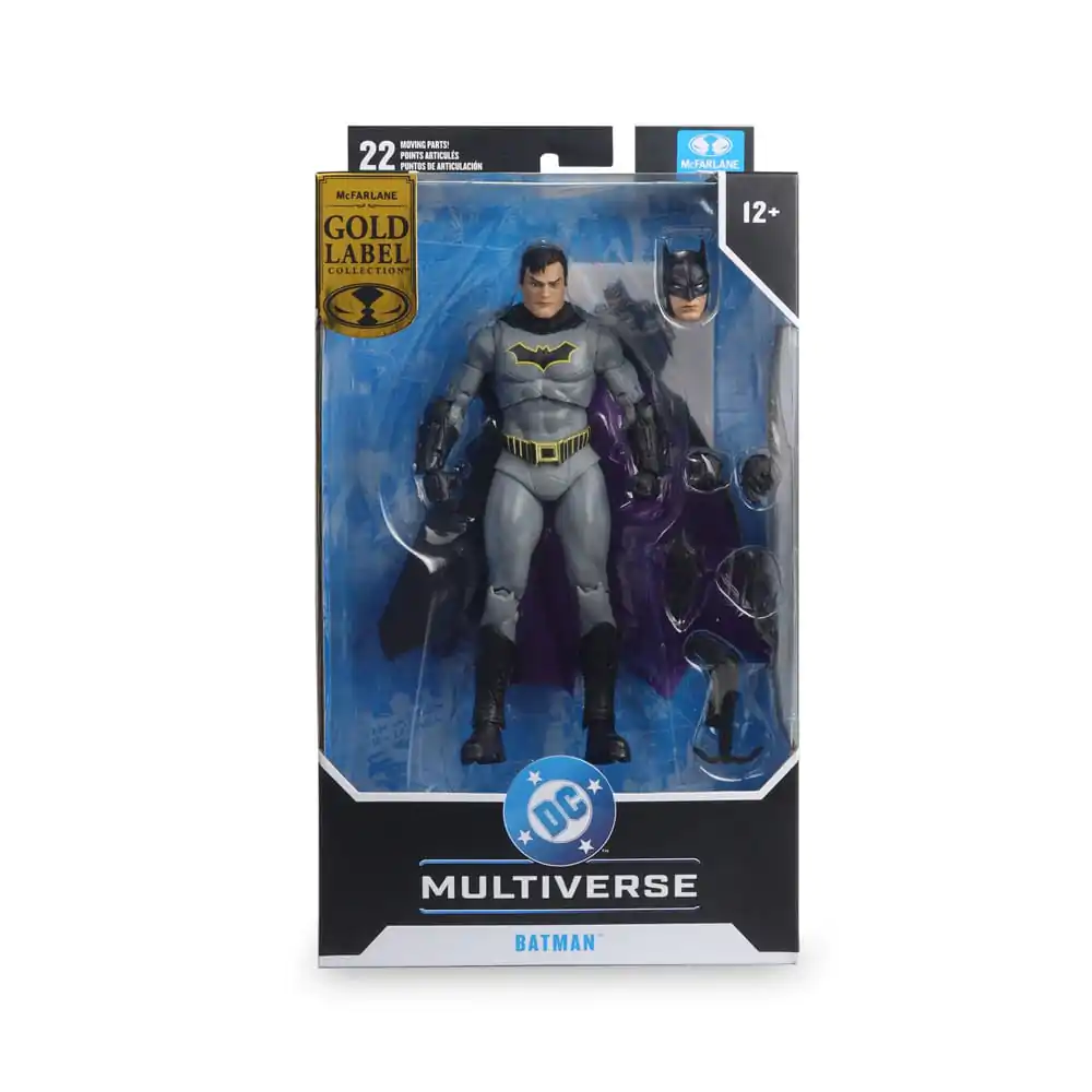 DC Rebirth DC Multiverse Figurka Akcji Batman (Gold Label) 18 cm zdjęcie produktu