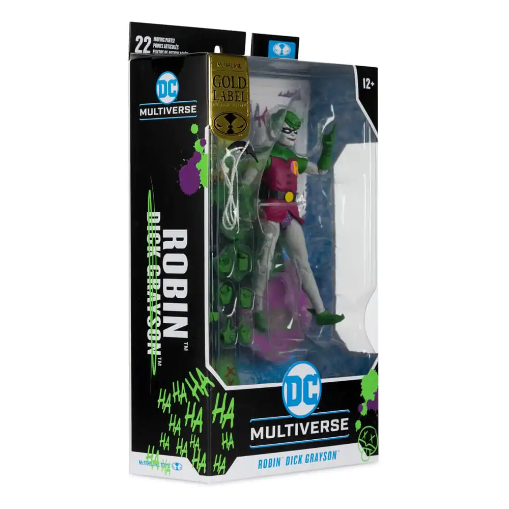 DC Rebirth DC Multiverse Figurka akcji Robin (Dick Grayson) (Jokerized) (Gold Label) 18 cm zdjęcie produktu