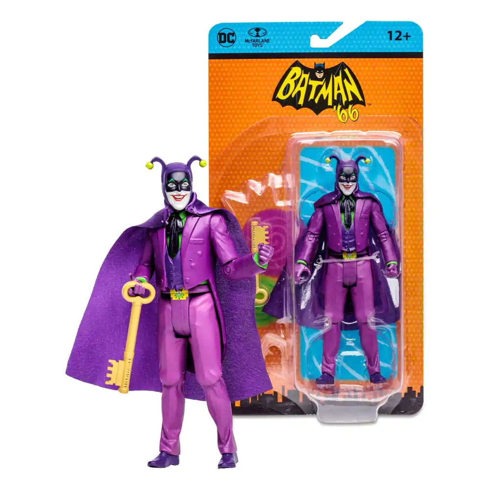 DC Retro Action Figure Batman 66 The Joker (Comic) 15 cmDC Retro Figurka Akcji Batman 66 Joker (Komiks) 15 cm zdjęcie produktu