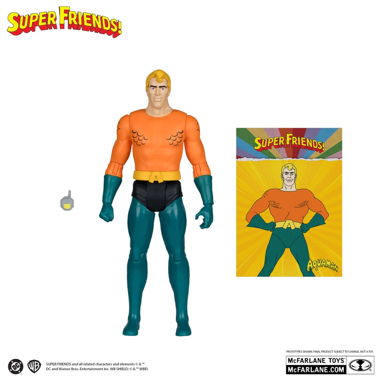 DC Retro Super Friends Figurka Aquaman 15 cm zdjęcie produktu