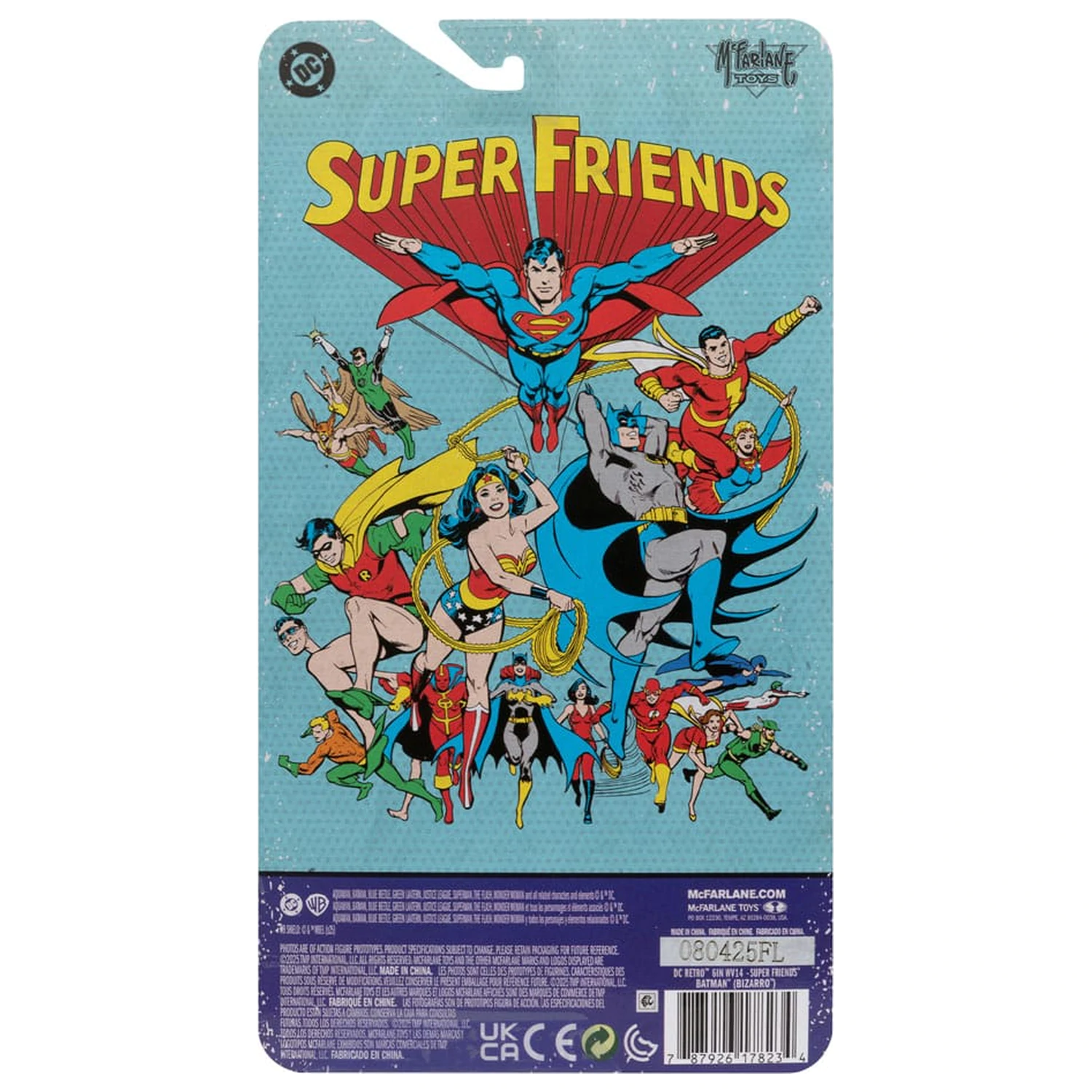 DC Retro Super Friends Figurka Bizarro Batman 15 cm zdjęcie produktu