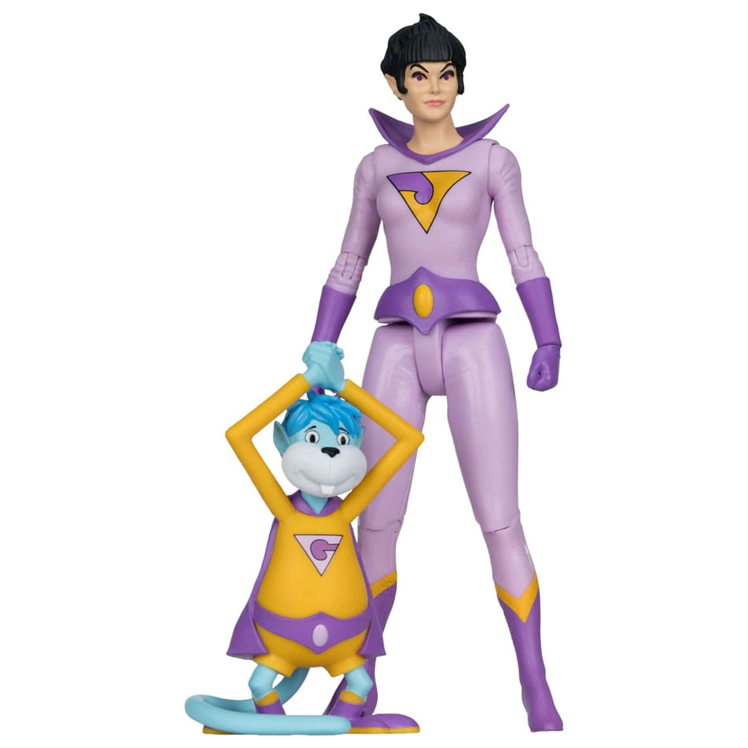 DC Retro Super Friends Figurka Akcji Jayna & Gleek (Red Platinum Edition) 15 cm zdjęcie produktu