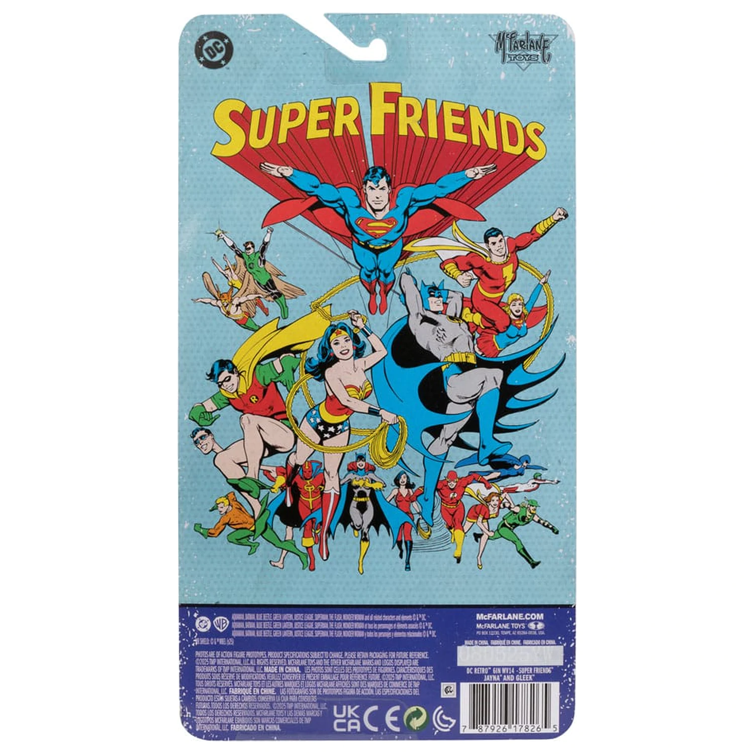 DC Retro Super Friends Figurka Akcji Jayna & Gleek (Red Platinum Edition) 15 cm zdjęcie produktu