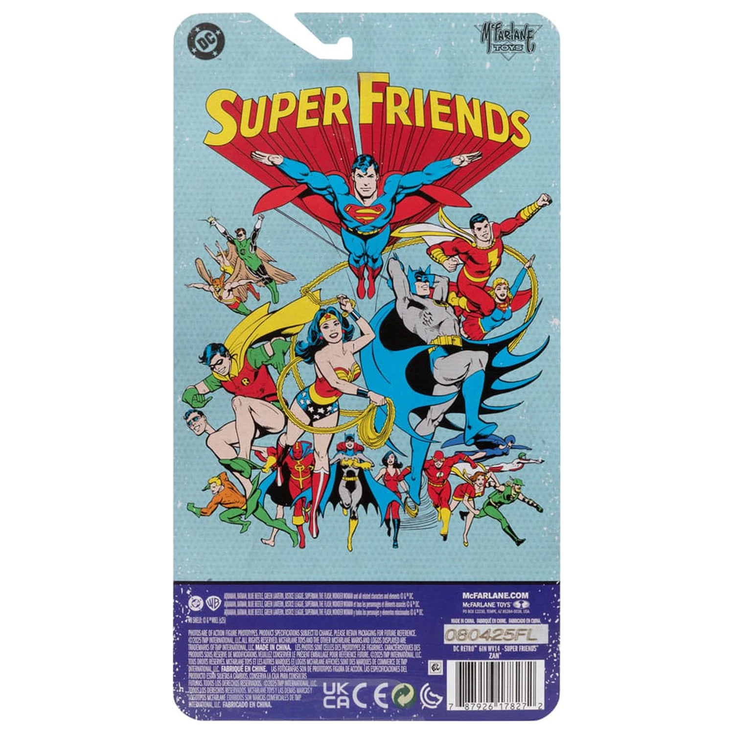 DC Retro Super Friends Figurka Akcji Zan 15 cm zdjęcie produktu