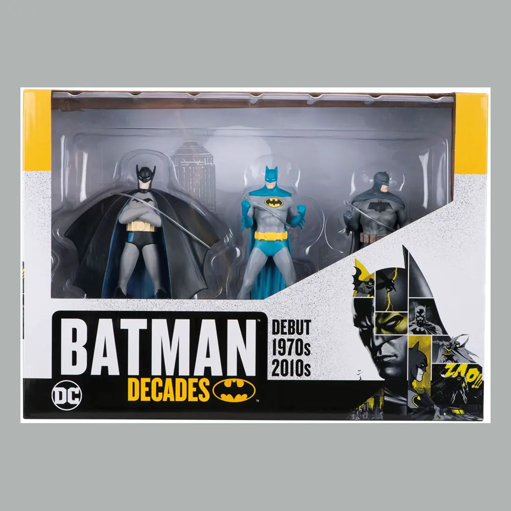 DC: The Batman Decades Collection Statua 1/16 Batman Zestaw Pudełkowy zdjęcie produktu