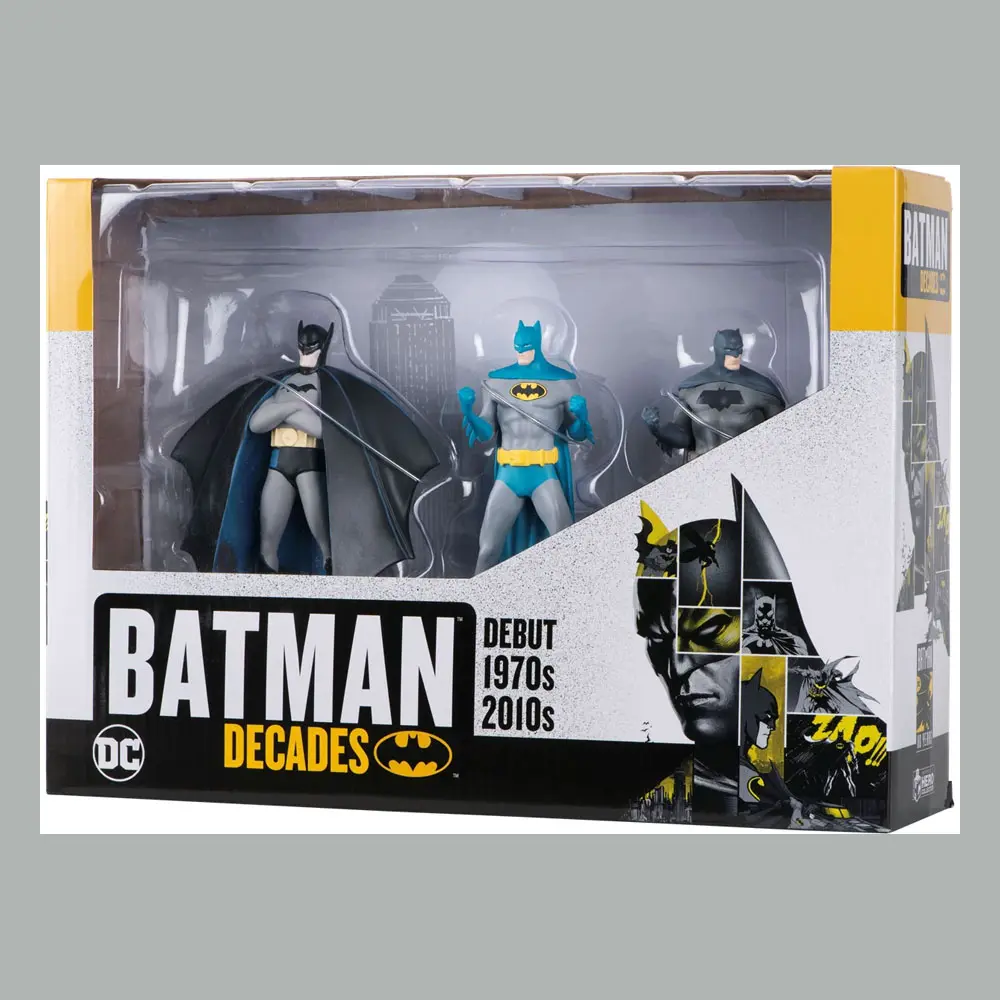 DC: The Batman Decades Collection Statua 1/16 Batman Zestaw Pudełkowy zdjęcie produktu