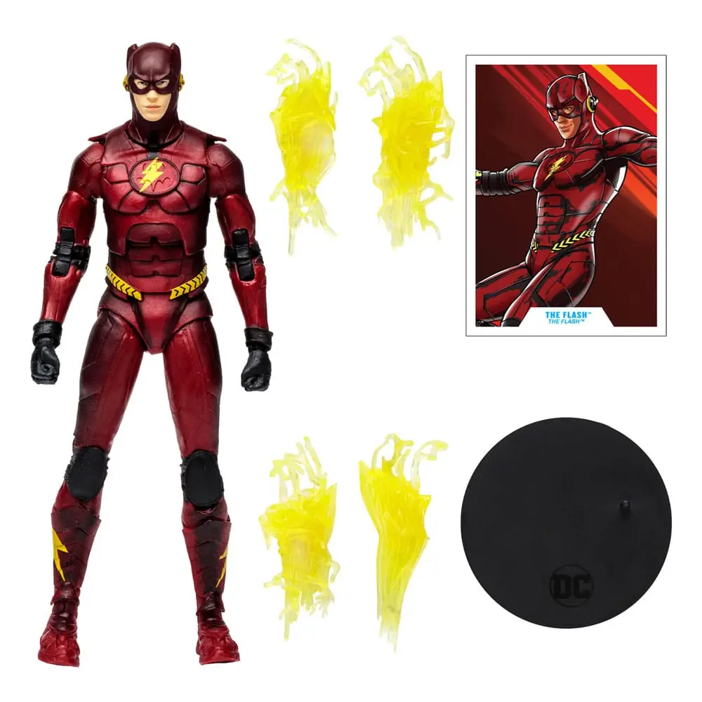 DC The Flash Movie Figurka Akcji Flash (Strój Batmana) 18 cm zdjęcie produktu