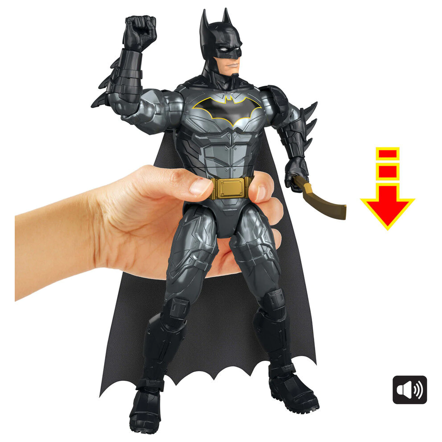 DC Universe figurka dźwiękowa Batman 30cm zdjęcie produktu