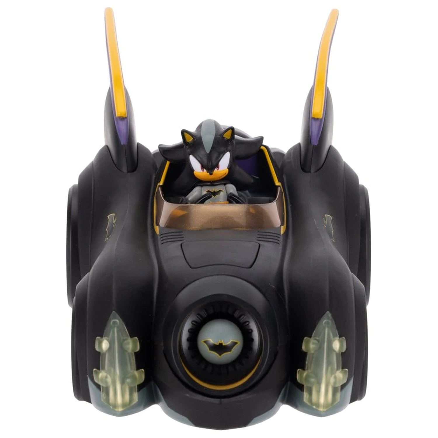 DC x Sonic - The Hedgehog Figurka z pojazdem Shadow Batman & Batmobile 6 cm zdjęcie produktu