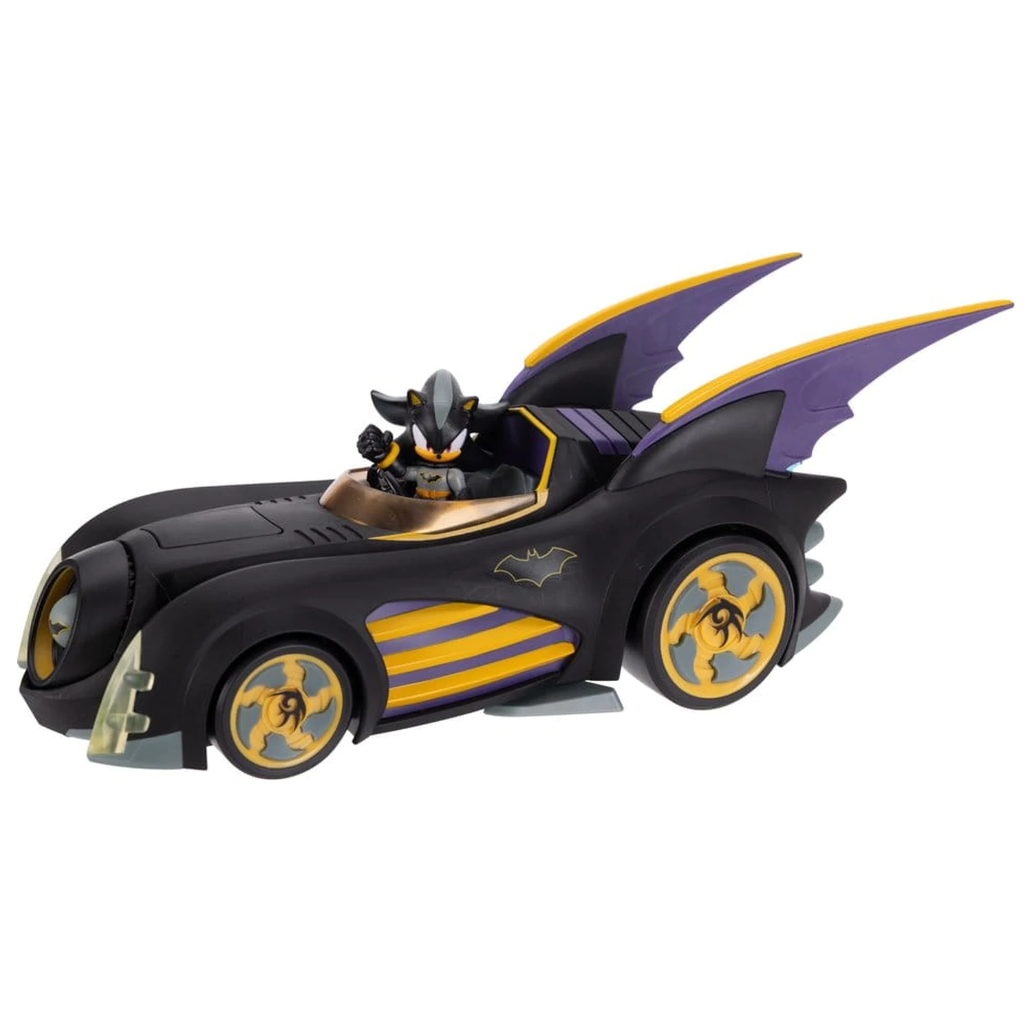 DC x Sonic - The Hedgehog Figurka z pojazdem Shadow Batman & Batmobile 6 cm zdjęcie produktu