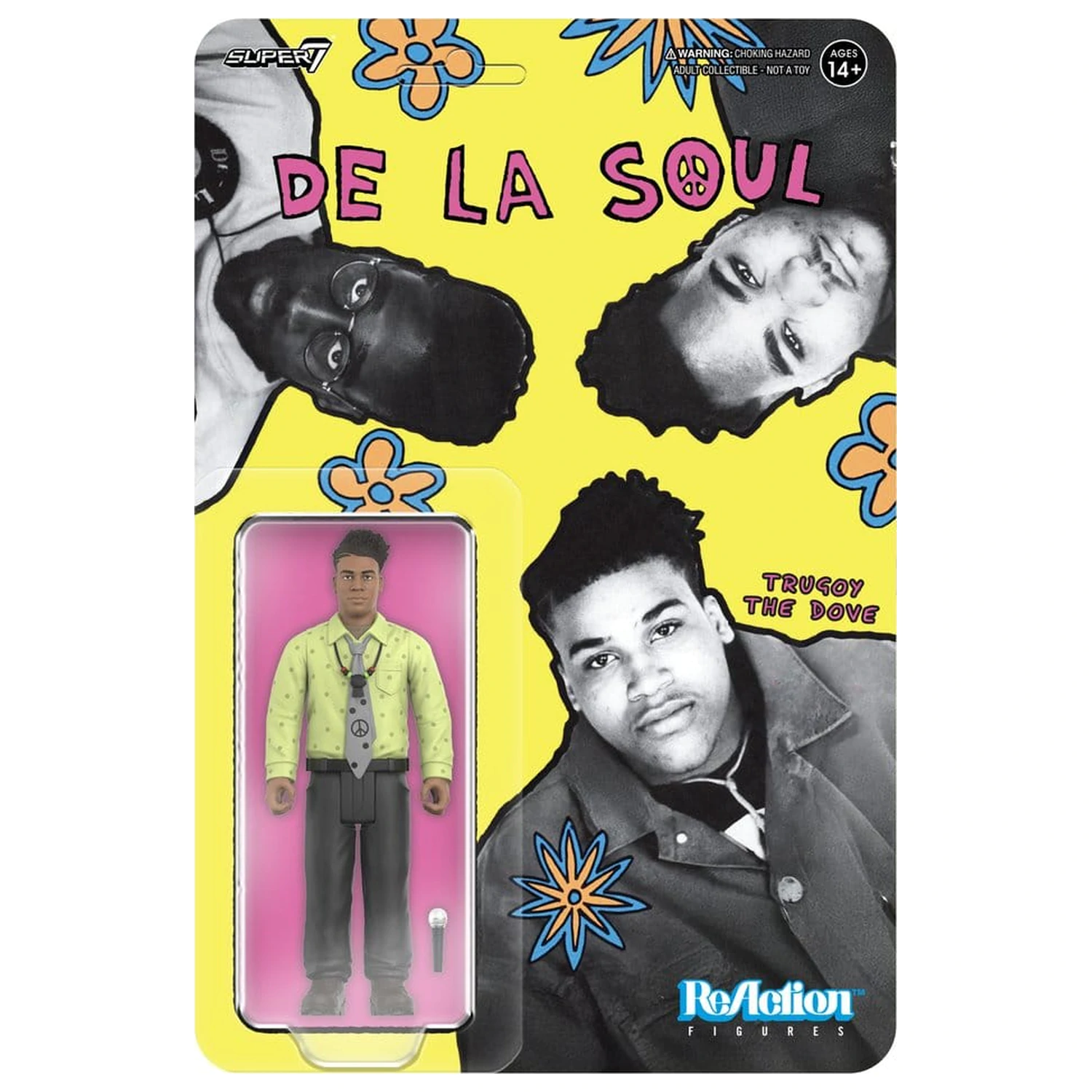 De La Soul ReAction Figurka Akcji Fala 01 David "Trugoy the Dove" Jolicoeur (Me, Myself & I) zdjęcie produktu
