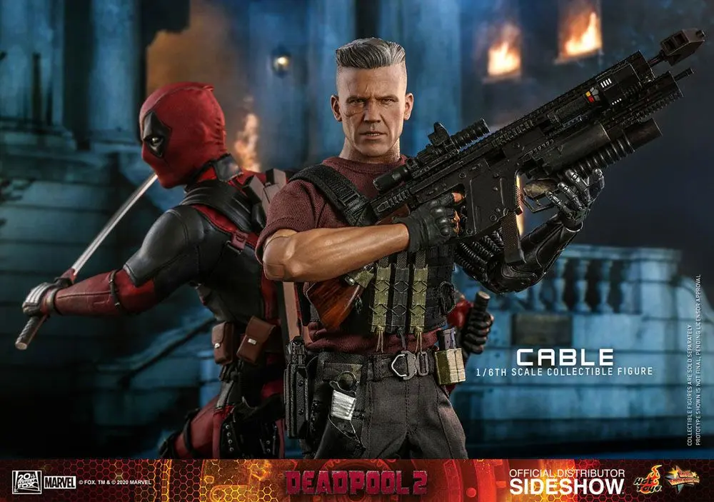 Deadpool 2 Movie Masterpiece Figurka Akcji 1/6 Cable 30 cm zdjęcie produktu