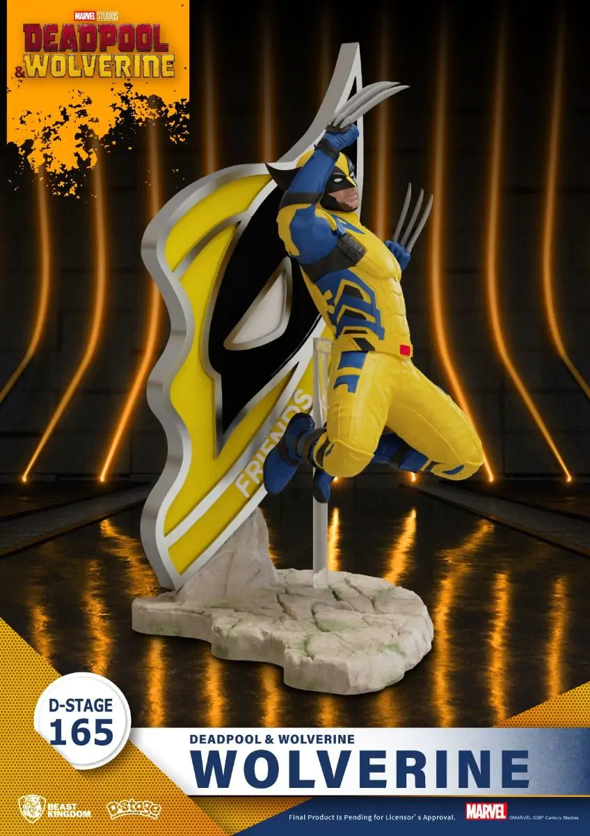 Deadpool 3 D-Stage PVC Diorama Wolverine 16 cm zdjęcie produktu